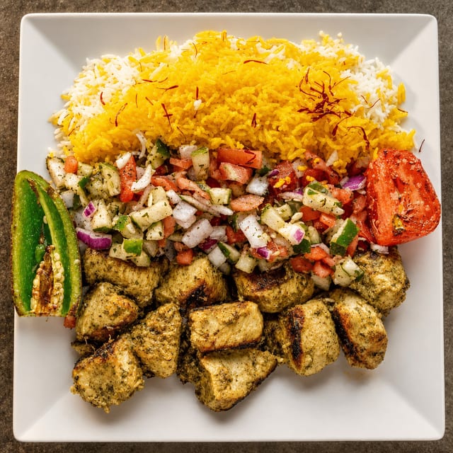 Malai Chicken Kabob.
