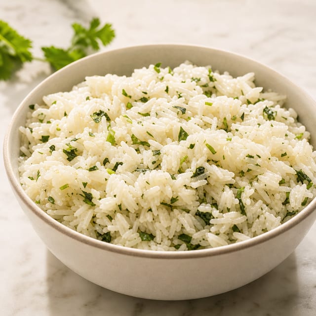 Cilantro Lime Rice.